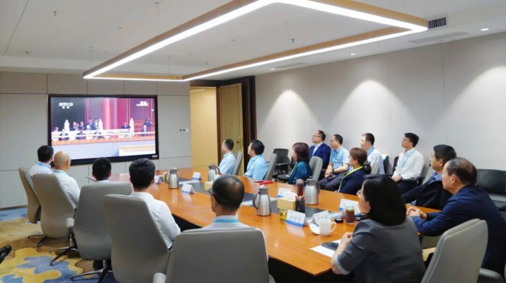 甘肅文旅集團組織觀看紀念中國人民抗日戰爭暨世界反法西斯戰爭勝利80周年紀念大會