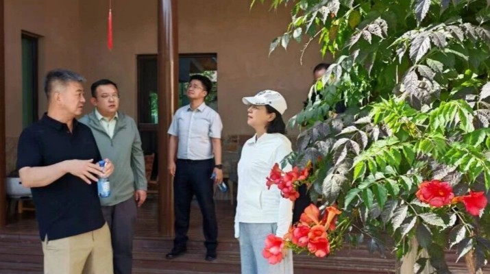 馬文玫總經理赴蘭州水墨丹霞等景區考察交流